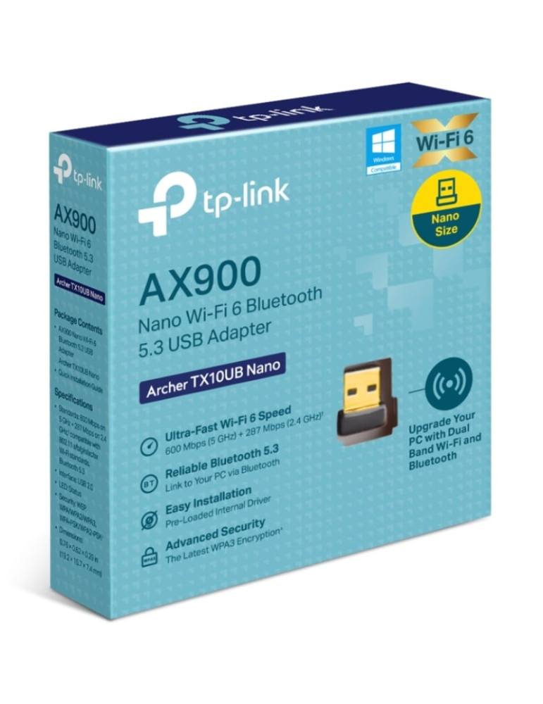 Adaptador USB - WiFi - Bluetooth TP-Link Archer TX10UB Nano