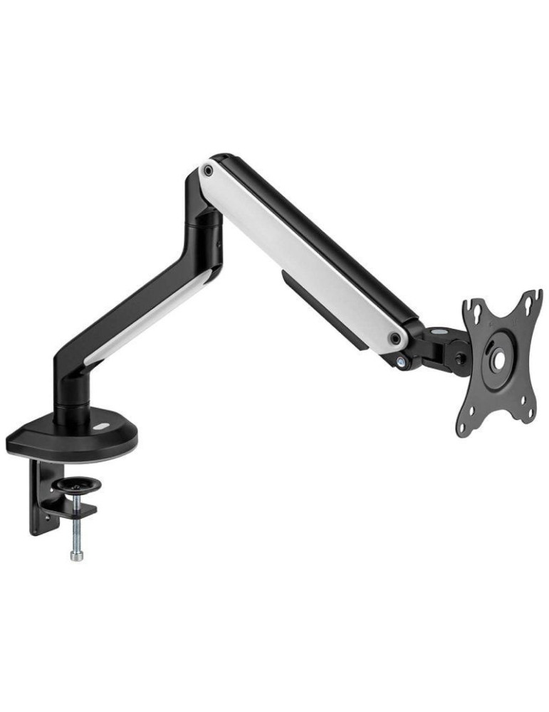 Soporte de Mesa Gaming con Contrapeso para Monitor Aisens DT32TSR-295/ Giratorio/ Inclinable/ hasta 9kg/ con Iluminación RGB