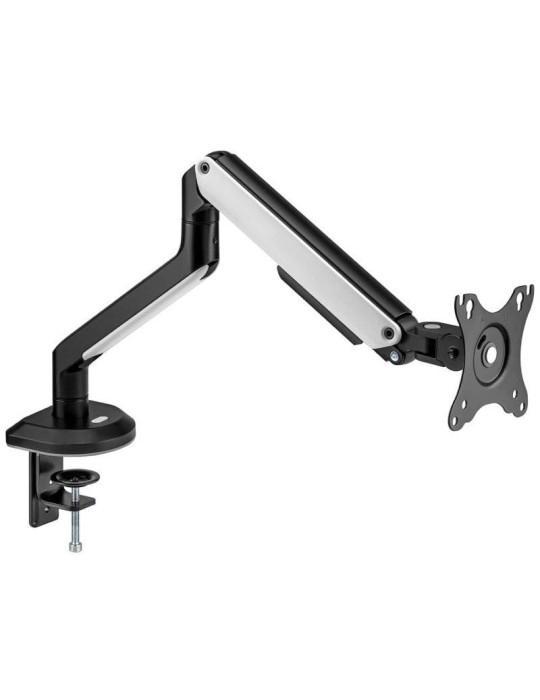 Soporte de Mesa Gaming con Contrapeso para Monitor Aisens DT32TSR-295/ Giratorio/ Inclinable/ hasta 9kg/ con Iluminación RGB