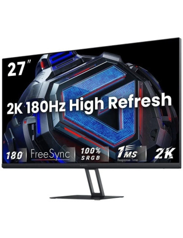 Monitor Gaming Xiaomi Gaming Monitor G27Qi 27"/ QHD/ 1ms/ 180Hz/ IPS/ Negro