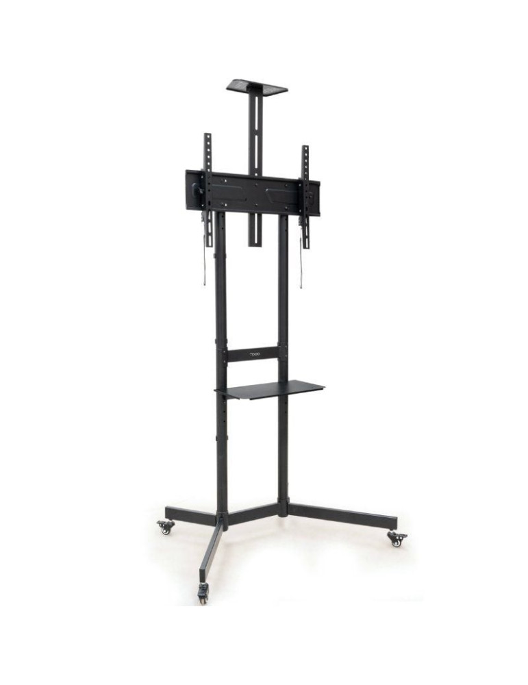 Soporte de Suelo Inclinable con Ruedas TooQ NEFERTITI FS1151M-B para TV de 37-70"/ hasta 70kg