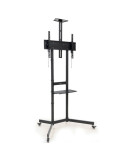 Soporte de Suelo Inclinable con Ruedas TooQ NEFERTITI FS1151M-B para TV de 37-70"/ hasta 70kg