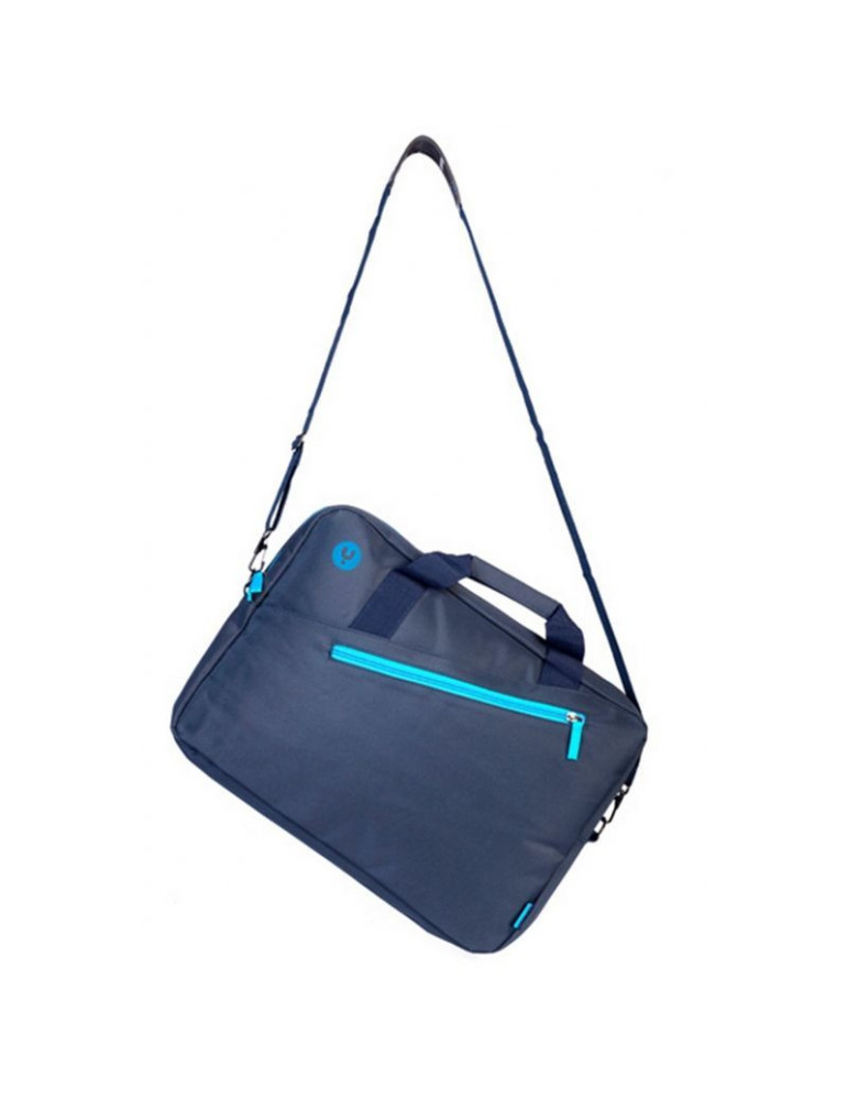 Maletín Monray Ginger para Portátiles hasta 15.6"/ Cinta para Trolley/ Azul