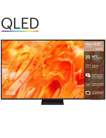 Televisor Samsung Neo QLED TQ75QN73HAU 75"/ Ultra HD 4K/ Smart TV/ WiFi