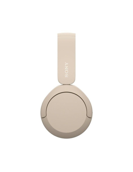Auriculares Inalámbricos Sony WH-CH520/ con Micrófono/ Bluetooth/ Beige