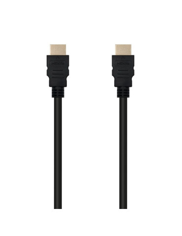 Cable HDMI 1.4 Nanocable 10.15.1707/ HDMI Macho - HDMI Macho/ 7m/ Negro