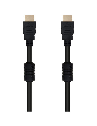 Cable HDMI 1.4 Nanocable 10.15.1810/ HDMI Macho - HDMI Macho/ 10m/ Negro