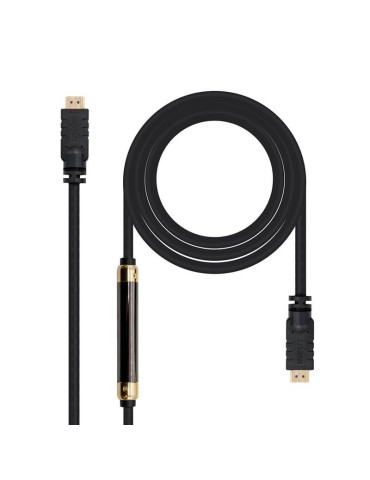 Cable HDMI 1.4 Nanocable 10.15.1825/ HDMI Macho - HDMI Macho/ 25m/ Negro 2
