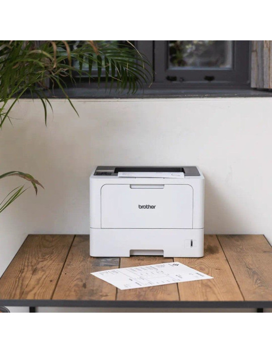 Impresora Láser Monocromo Brother HL-L5210DN Dúplex/ Blanca