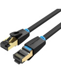 Cable de Red RJ45 SFTP Vention IKABK Cat.8/ 8m/ Negro