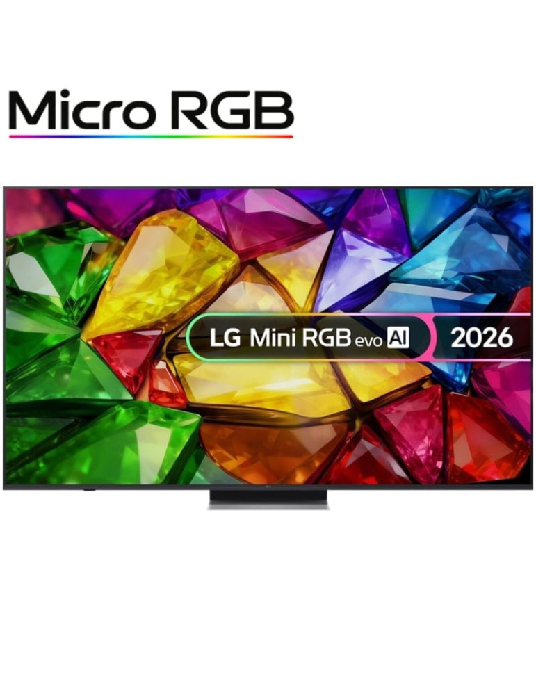 Televisor LG Micro RGB evo AI MRGB86 75MRGB86B6A 75"/ Ultra HD 4K/ Smart TV/ WiFi