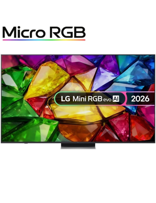 Televisor LG Micro RGB evo AI MRGB86 75MRGB86B6A 75"/ Ultra HD 4K/ Smart TV/ WiFi