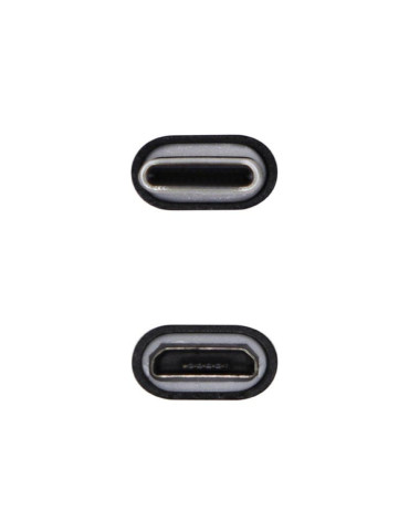 Adaptador USB 2.0 Tipo-C Aisens A108-0414/ USB Tipo-C Macho - Micro USB Hembra 2