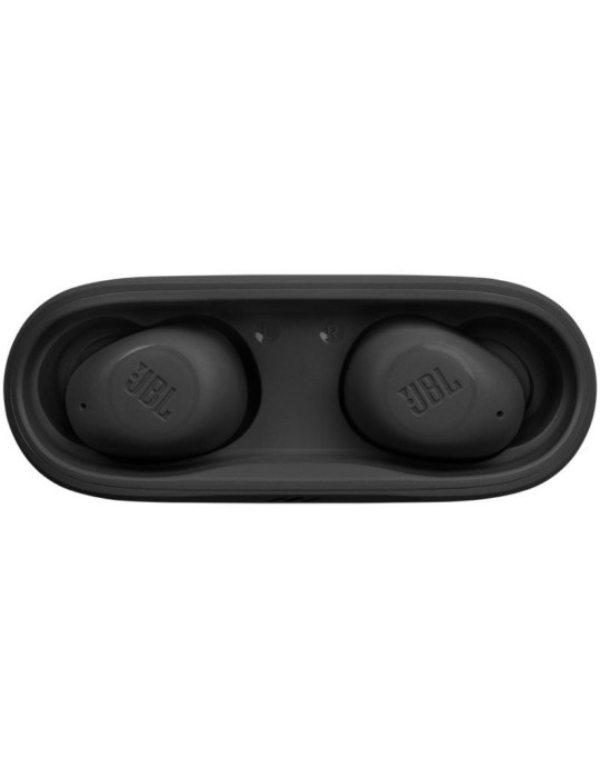 Auriculares Bluetooth JBL Vibe Buds con estuche de carga/ Autonomía 8h/ Negros