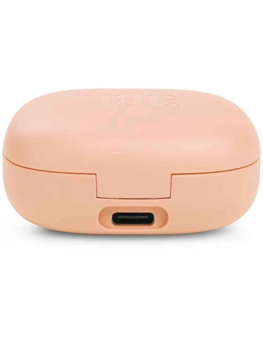 Auriculares Bluetooth JBL Vibe Flex con estuche de carga/ Autonomía 8h/ Beige