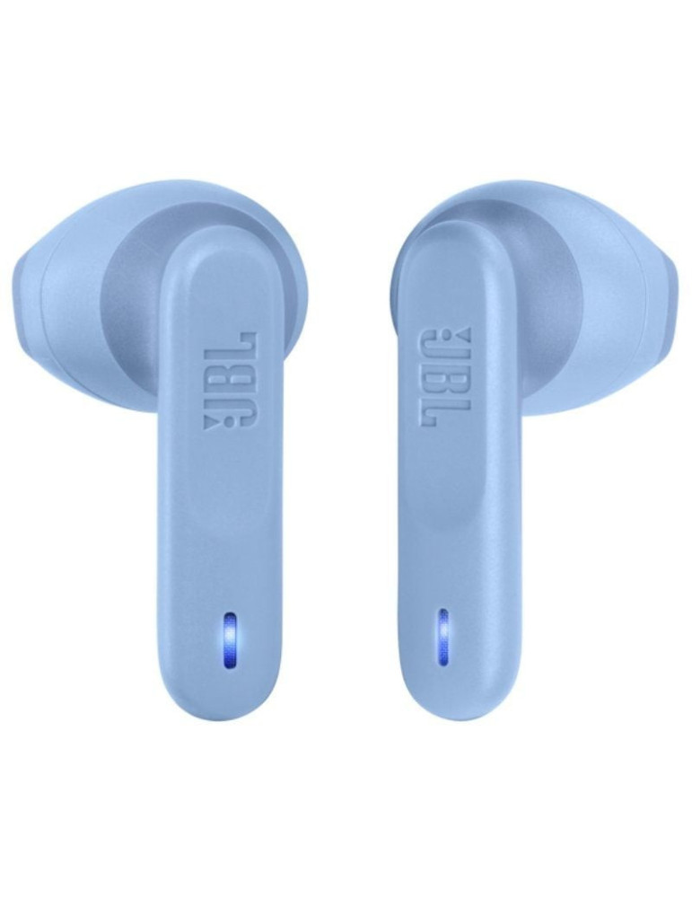 Auriculares Bluetooth JBL Wave Flex con estuche de carga/ Autonomía 8h/ Azules