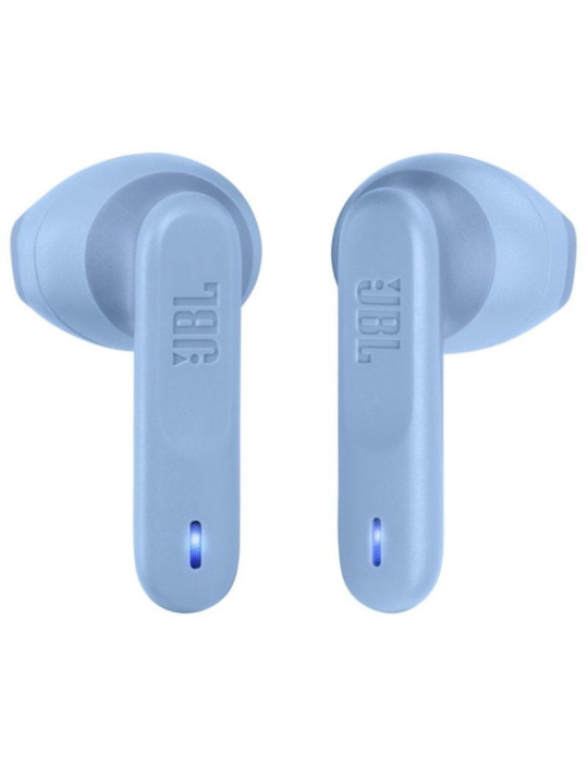 Auriculares Bluetooth JBL Wave Flex con estuche de carga/ Autonomía 8h/ Azules