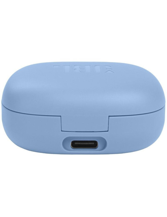 Auriculares Bluetooth JBL Wave Flex con estuche de carga/ Autonomía 8h/ Azules