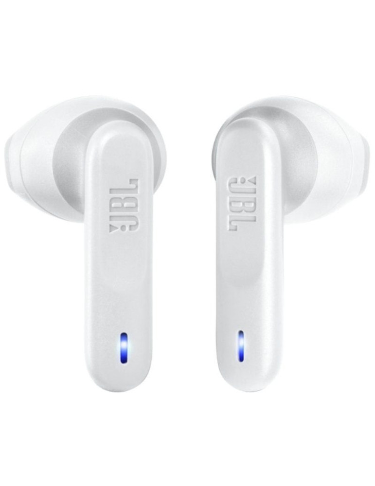 Auriculares Bluetooth JBL Wave Flex con estuche de carga/ Autonomía 8h/ Blancos