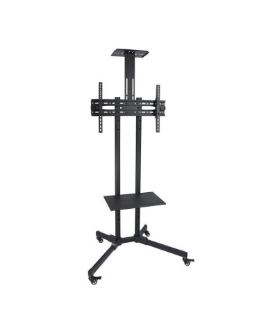 Soporte de Suelo Inclinable/ Ajustable TooQ FS1470M-B para TV de 37-70"/ hasta 50kg