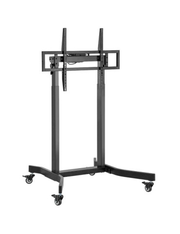 Soporte de Suelo Motorizado con Ruedas Aisens FTF100E-271 para TV de 55-100"/ hasta 120kg
