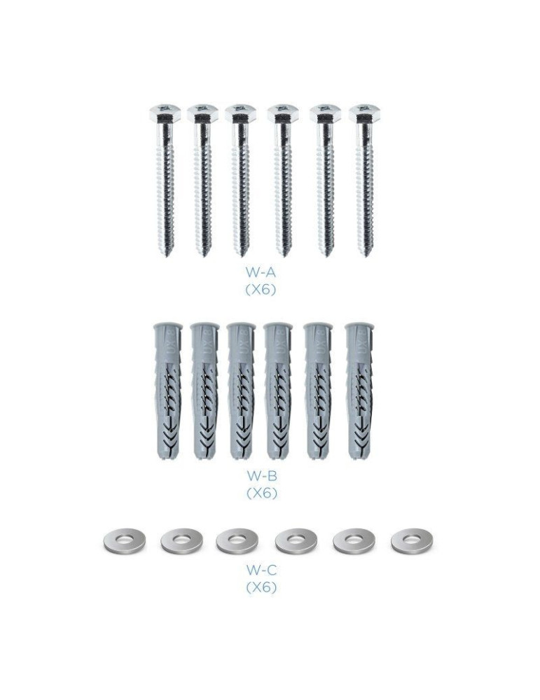 Soporte de Pared Fijo Inclinable TooQ LP42100T-B para TV de 60-100"/ hasta 75kg