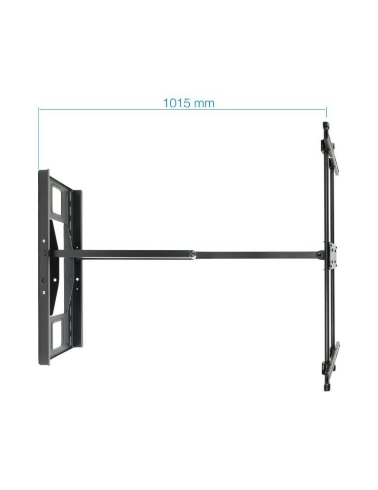 Soporte de Pared Orientable / Inclinable TooQ LP4380XL-B para TV de 43-80"/ hasta 50kg