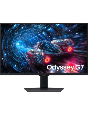 Monitor Gaming Samsung Odyssey G7 G70F S27FG702EU 27"/ 4K/ 1ms/ 360Hz/ IPS/ Regulable en altura/ Negro