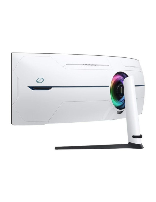 Monitor Gaming Ultrapanorámico Curvo Samsung Odyssey Neo G9 S57CG952NU 57"/ Dual UHD/ 1ms/ 240Hz/ VA/ Regulable en altura/ Blanc