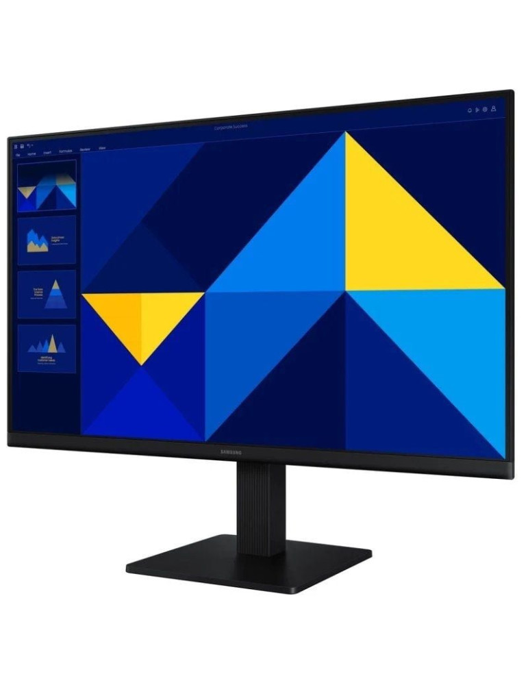 Monitor Profesional Samsung Essential Monitor S3 S24D304GAU/ 24"/ Full HD/ Negro