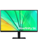 Monitor Profesional Samsung ViewFinity S6 S27D600EAU 27"/ QHD/ Regulable en Altura/ Negro