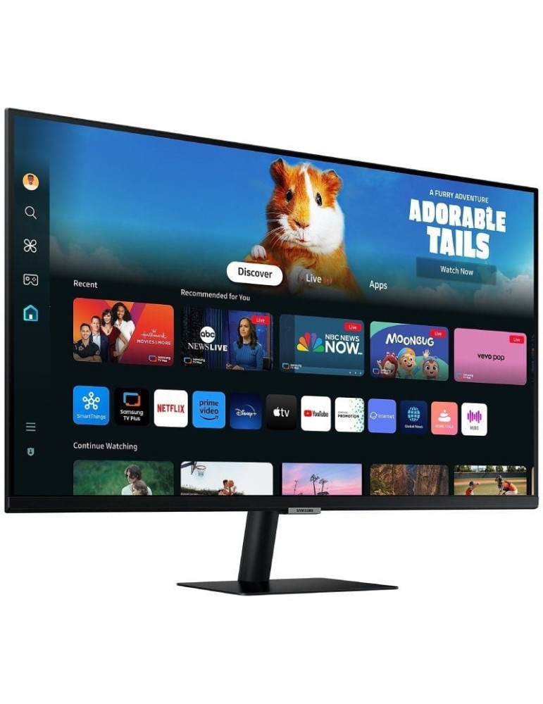 Smart Monitor Samsung M5 S27DM502EU 27"/ Full HD/ Multimedia/ Smart TV/ Negro