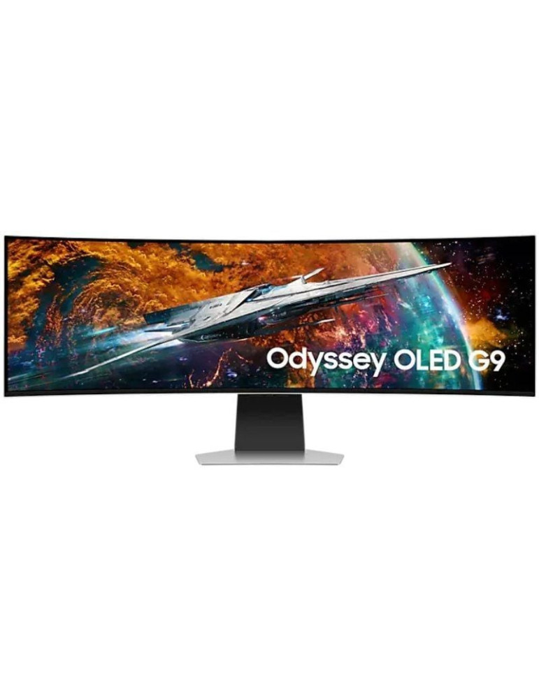 Smart Monitor Gaming Ultrapanorámico Curvo Samsung Odyssey OLEDG9 S49CG954SU 49"/ Dual QHD/ 0.03ms/ 240Hz/ OLED/ Multimedia/ Reg