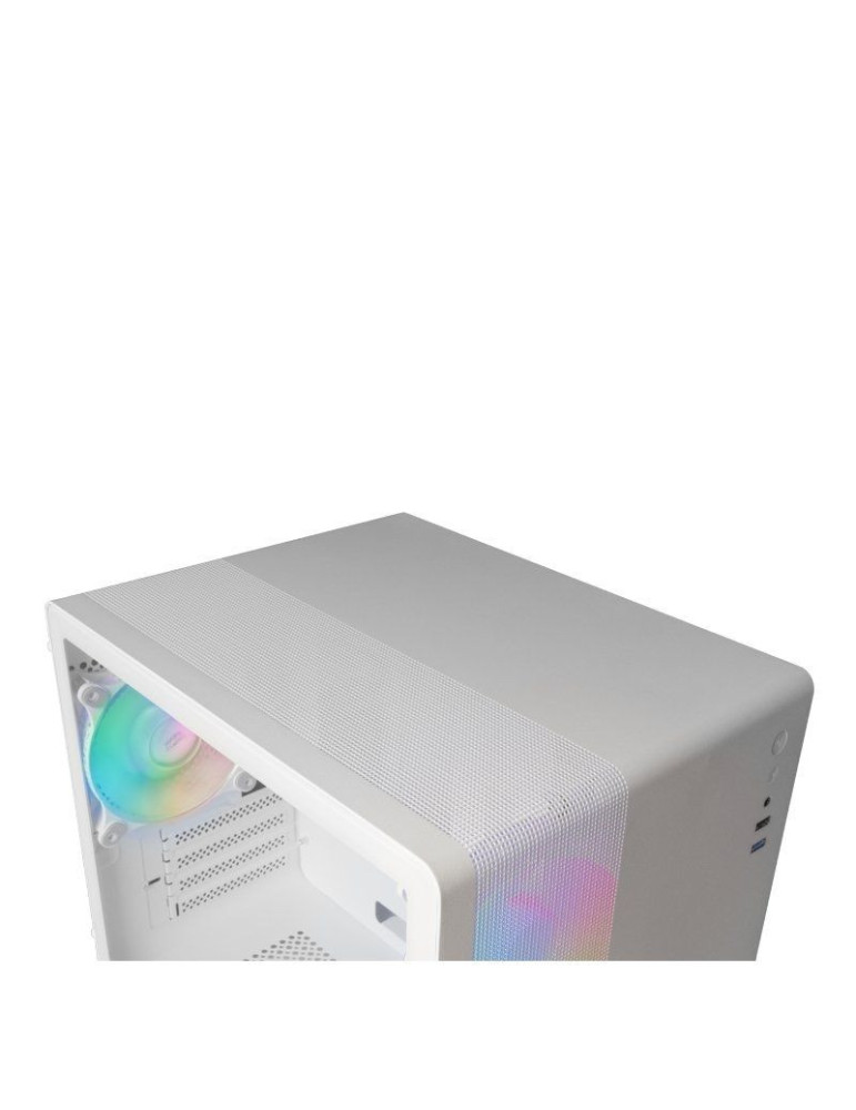 FCaja Gaming Minitorre Mars Gaming MC-400/ Blanca