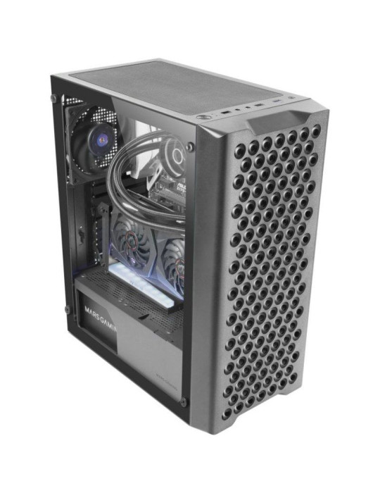Caja Gaming Semitorre Mars Gaming MC-iPRO/ Negra