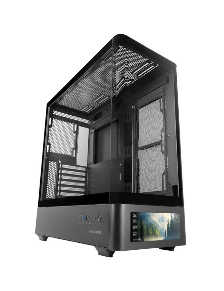 Caja Gaming Semitorre Mars Gaming MC-LCDPRO