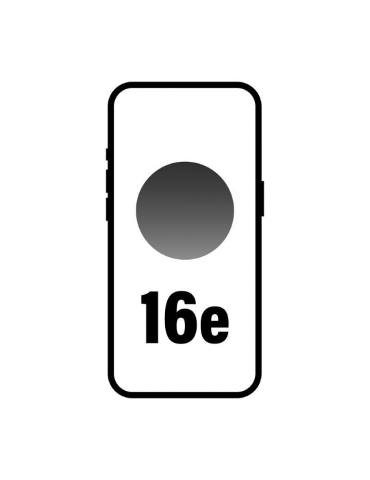 Smartphone Apple iPhone 16e 128GB/ 6.1"/ 5G/ Negro