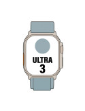 Apple Watch Ultra 3/ GPS/ Cellular/ 49mm/ Caja de Titanio Natural/ Correa Loop Alpine Azul Claro S