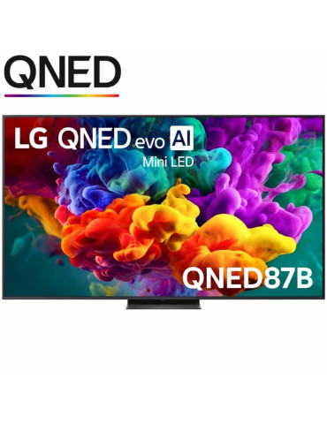 Televisor LG QNED evo AI QNED87 Mini LED 75QNED87B6A 75"/ Ultra HD 4K/ Smart TV/ WiFi