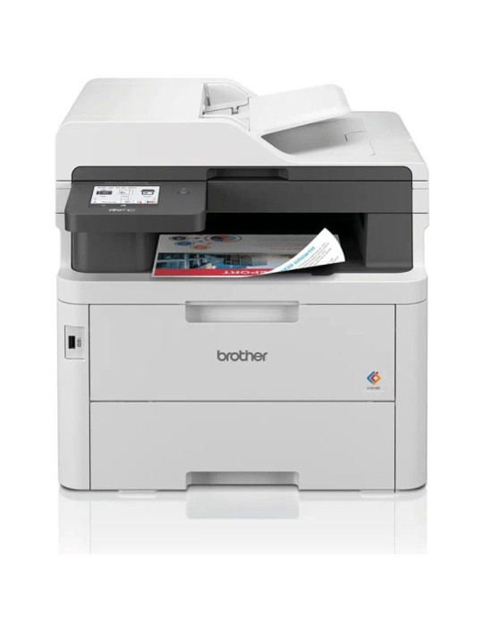 Multifunción Láser Color Brother MFC-L3760CDW WiFi/ Fax/ Dúplex/ Negra