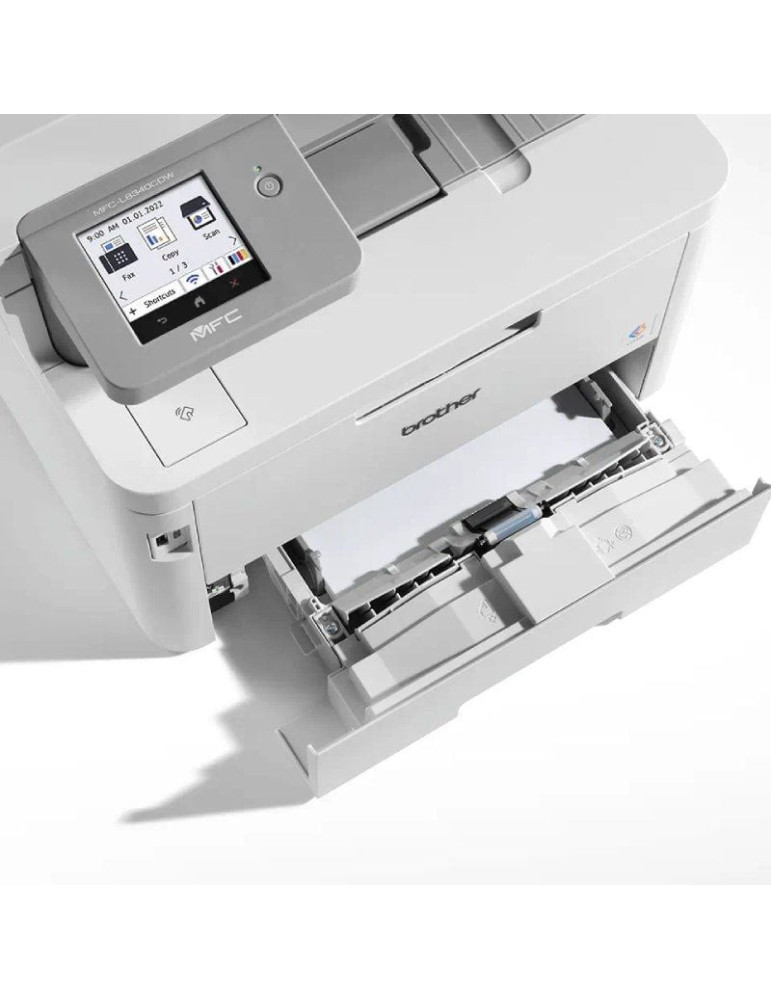 Multifunción Láser Color Brother MFC-L8340CDW WiFi/ Fax/ Dúplex/ Blanca