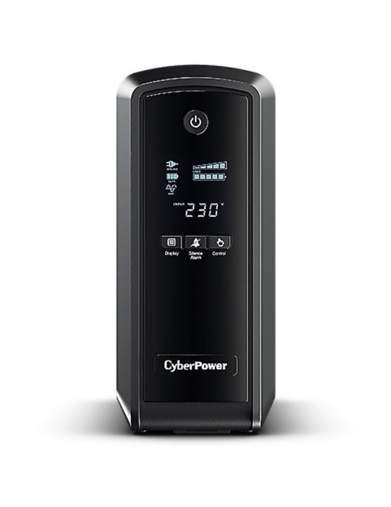 SAI Línea Interactiva Cyberpower CP900EPFCLCD/ 900VA-540W/ 6 Salidas/ Formato Torre