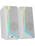 Altavoces Mars Gaming MS72/ 15W/ 2.0/ Blancos