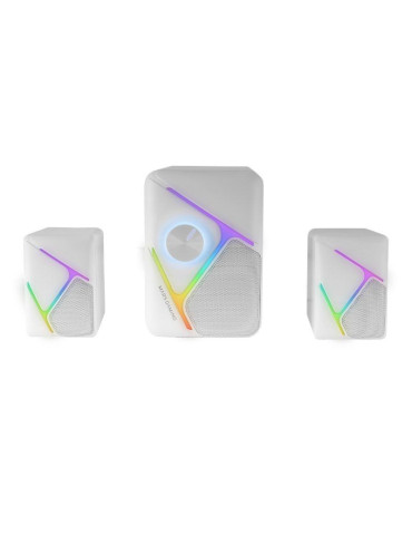 Altavoces Mars Gaming MS-H21/ 35W/ 2.1/ Blancos 2