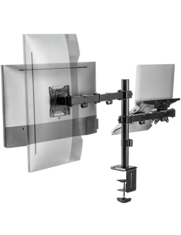 Soporte de Mesa Orientable/ Inclinable DTL32TSR-193 para TV y Portátil de 17-32" 2
