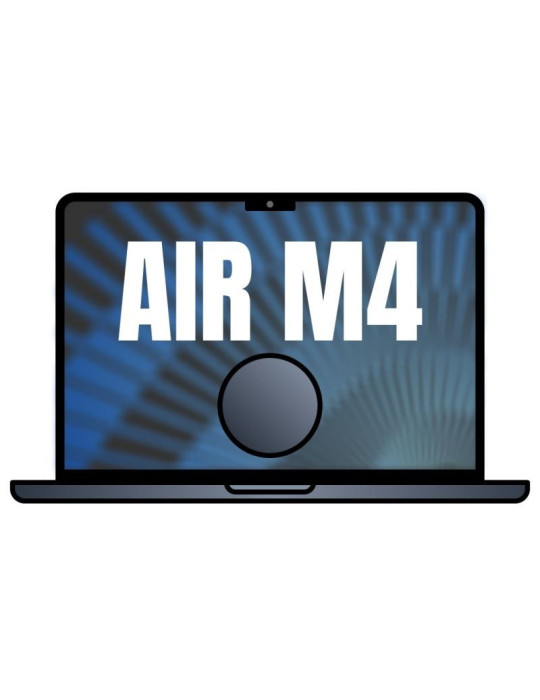 Apple Macbook Air 15,3"/ M4 10-Core CPU/ 16GB/ 256GB SSD/ 10-Core GPU/ Medianoche