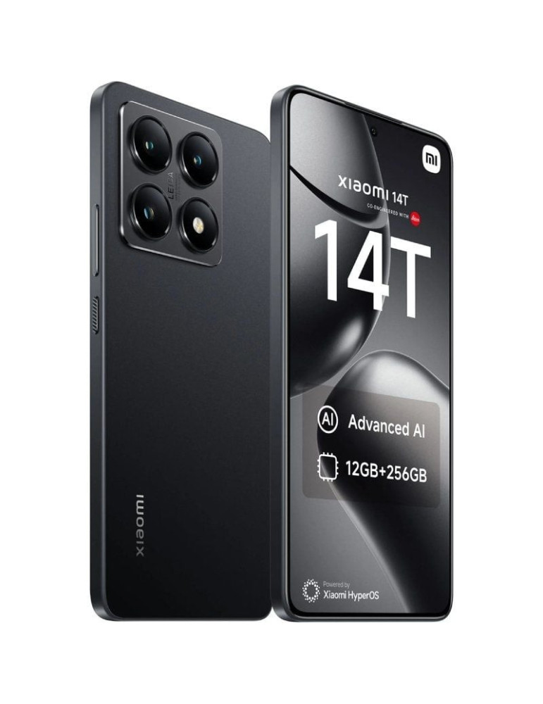 Smartphone Xiaomi 14T 12GB/ 256GB/ 6.67"/ 5G/ Negro