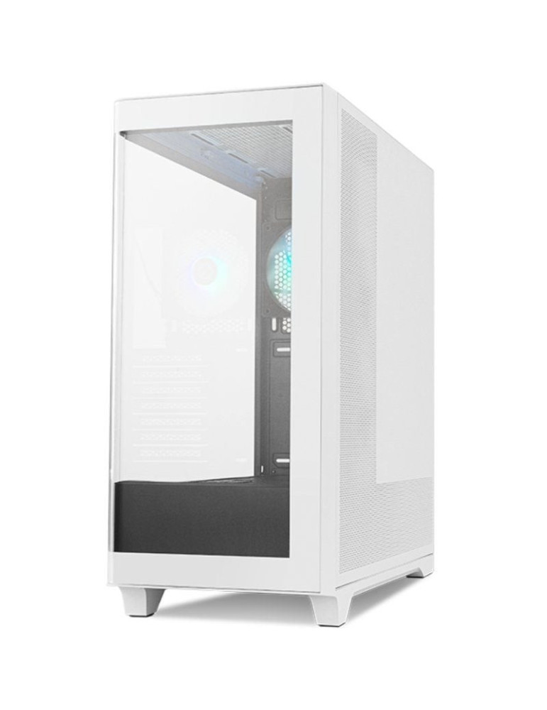 Caja Gaming Semitorre Nox Hummer ETHER/ Blanca y Negra