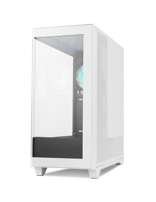 Caja Gaming Semitorre Nox Hummer ETHER/ Blanca y Negra