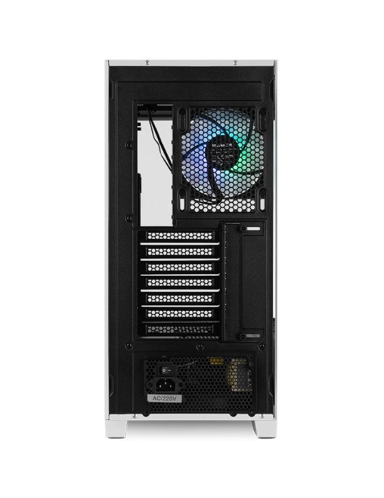 Caja Gaming Semitorre Nox Hummer ETHER/ Blanca y Negra